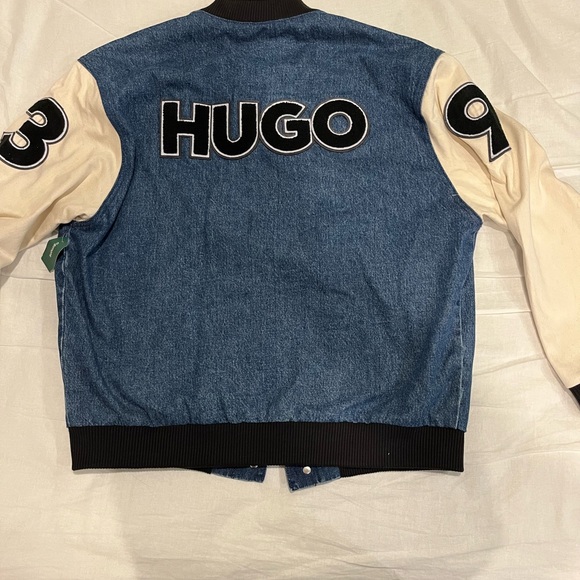 Hugo Boss University jacket jeans bomber varsity - Picture 3 of 5